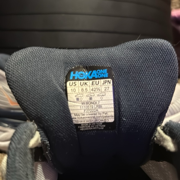 HOKA Women’s Bondi 7 Lunar Rock - Picture 7 of 8